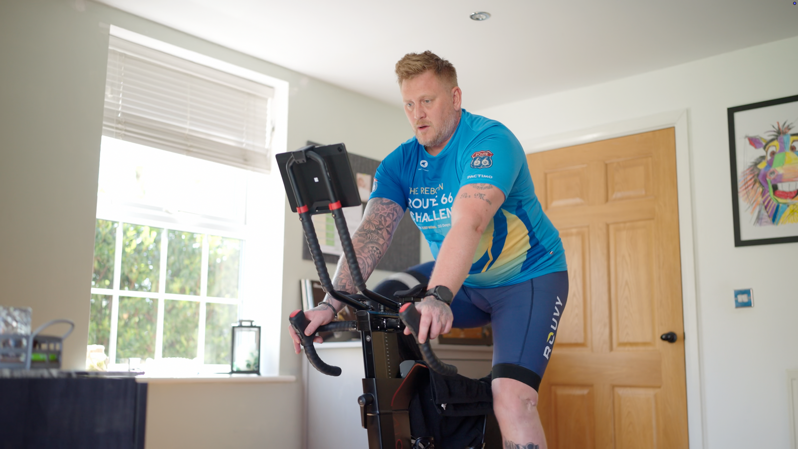 Defying Limits. One Leg. 2,500 Miles. Route 66 Challenge.