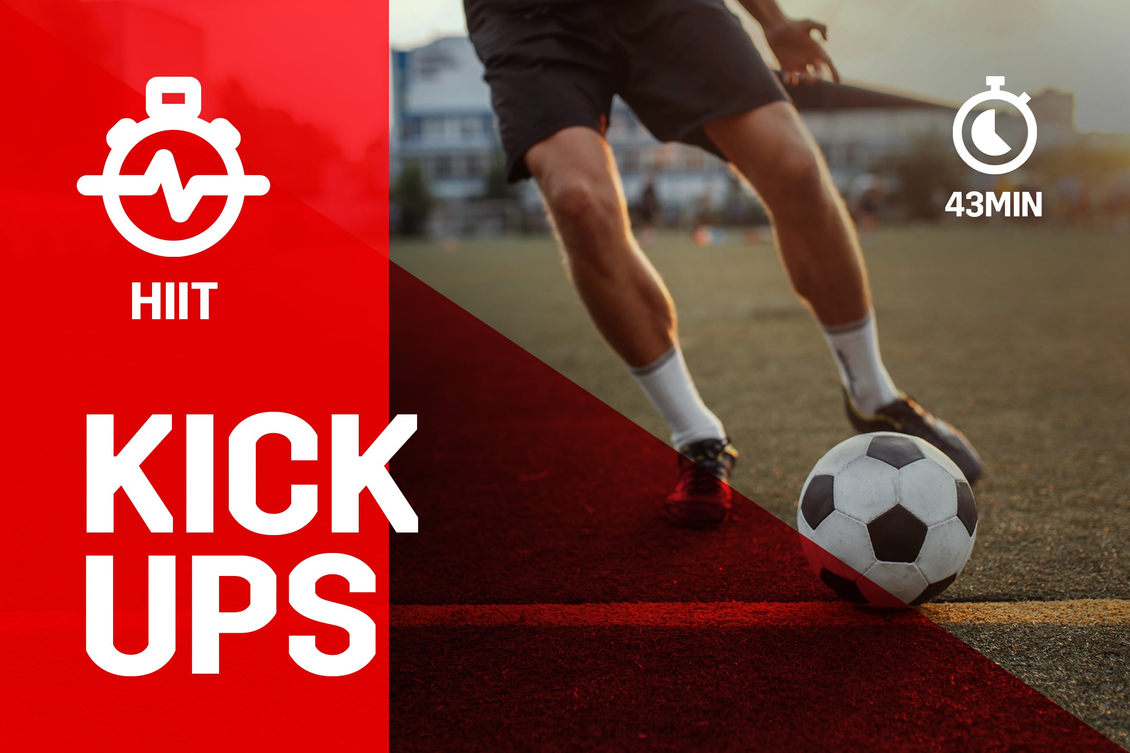 Workout Title: Kick ups